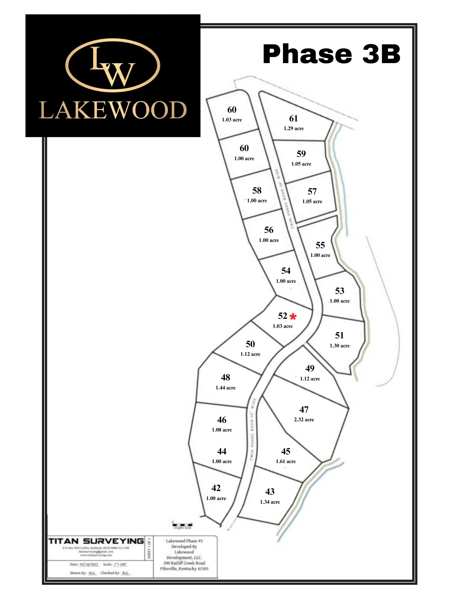 Phase 3 Sale Plat_1 3 B 52