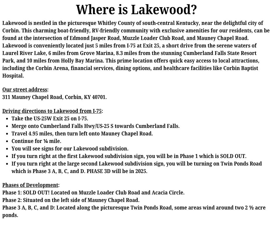 Utility Information (1)