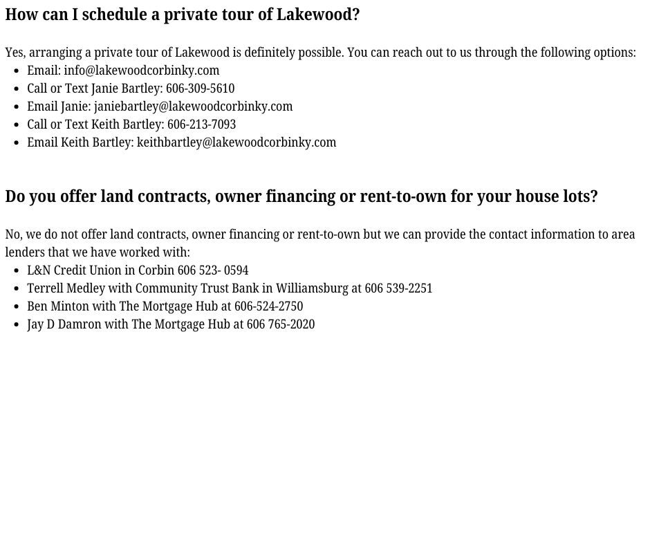 Utility Information (2)